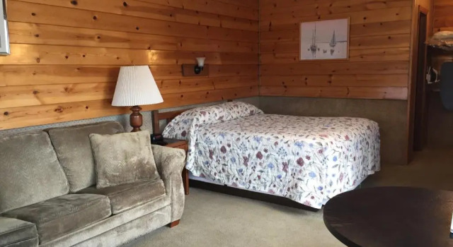 Двухместный люкс с видом на море Captains Choice Motel