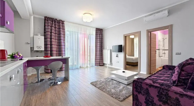 Апартаменты c 1 комнатой с балконом Tomis Garden Apartments Mamaia