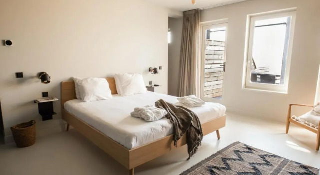 Люкс с видом на море Poort Beach Boutique Apartments