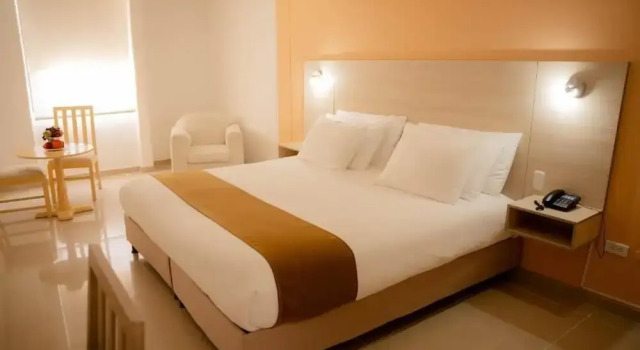 Tweepersoonsjunior suite uitzicht op de stad GIO Hotel Vajamar Valledupar