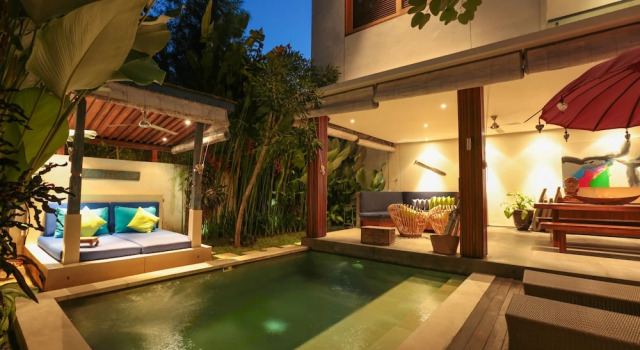 Famille villa 3 chambres Villa Songo Umalas