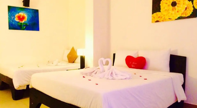 Трёхместный семейный номер Standard Ruby Bistro Hotel