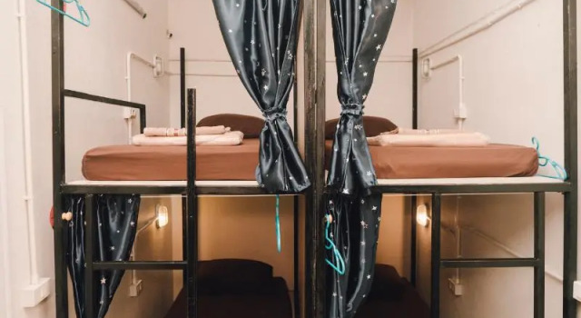Кровать в общем номере Liberta Hostel