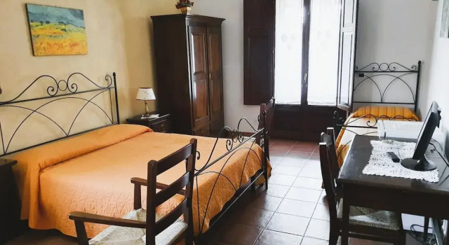 Четырёхместный номер Classic с видом на сад Agriturismo Borgo Levante