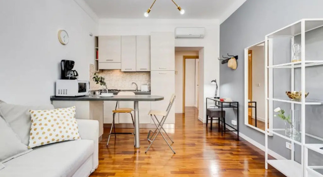Апартаменты c 1 комнатой Appartamenti con vista Piazza Testaccio