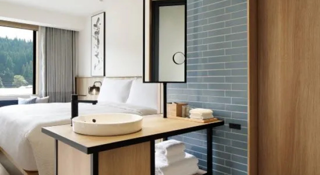 Номер Standard с красивым видом из окна Fairfield by Marriott Gifu Gujo