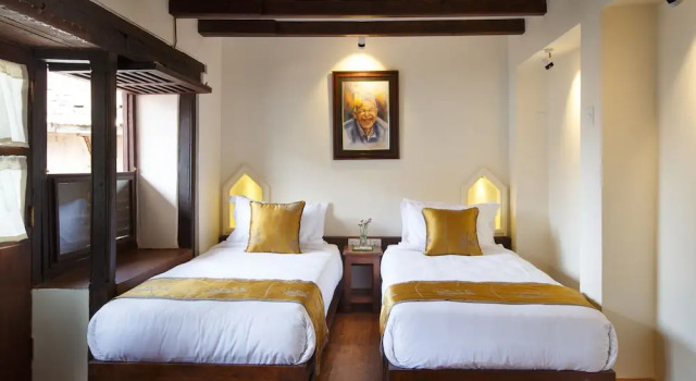 Двухместный номер Deluxe с видом на внутренний двор Hotel Patan House - Durbar Square