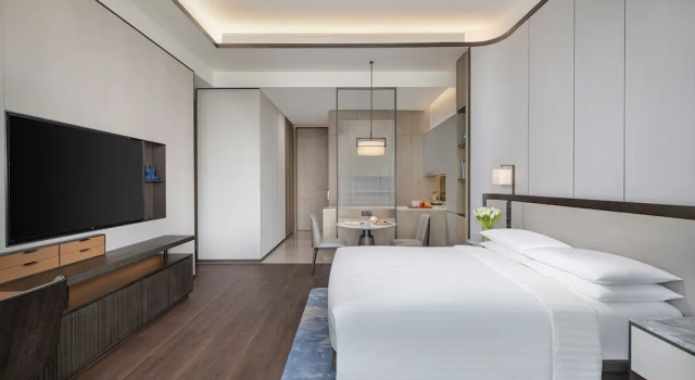 Двухместная студия с видом на город Marriott Executive Apartments Hangzhou Yuhang