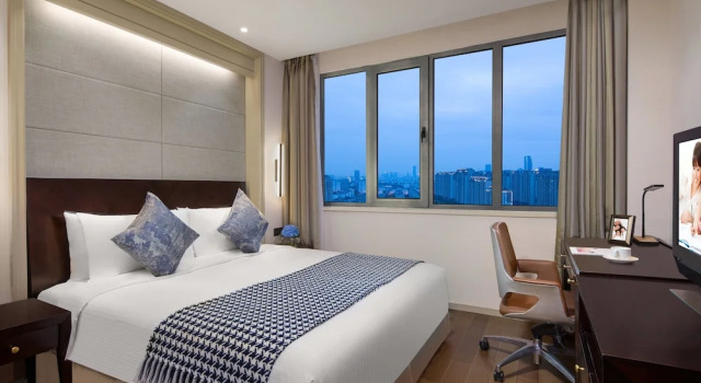 Двухместный люкс Premier Somerset Emerald City Suzhou