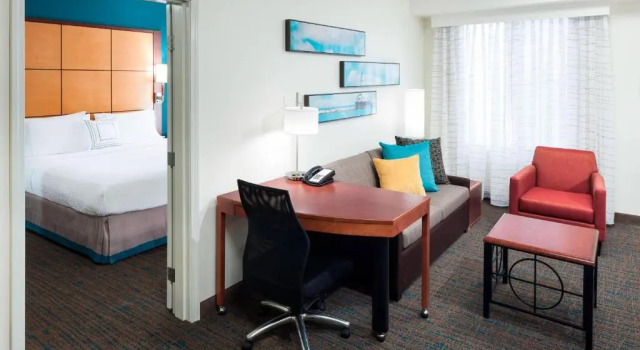 Люкс с 2 комнатами Residence Inn by Marriott Chicago Lake Forest/Mettawa