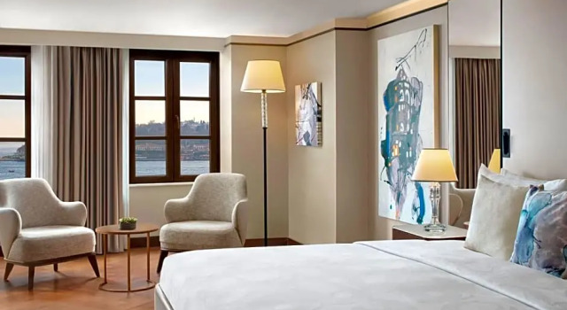 Двухместный номер Superior с видом на Босфор JW Marriott Istanbul Bosphorus