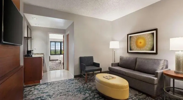 Четырёхместный номер Standard с балконом Embassy Suites Dallas - DFW Airport North