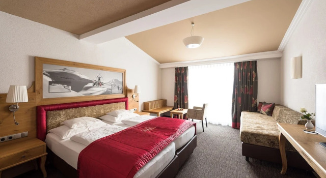 Двухместный номер Deluxe с видом на горы Hotel Seespitz