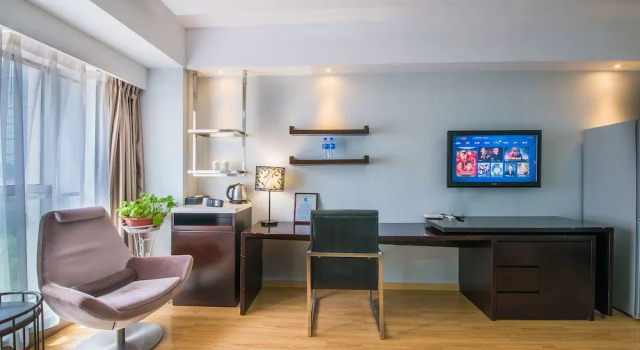 Двухместный номер Standard Nanjing Kaibin Apartment-Xinjiekou Kairun Branch