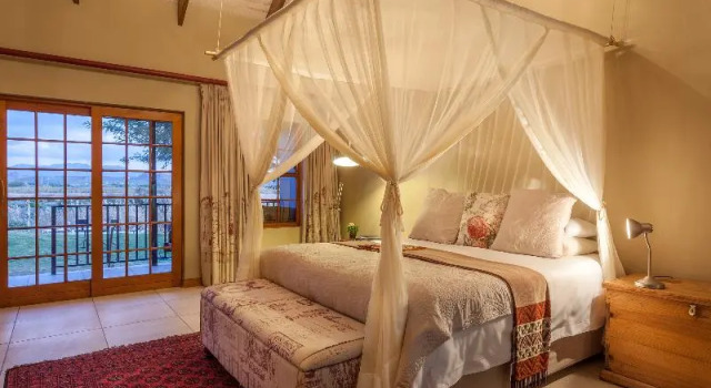 Двухместный номер Deluxe с балконом De Zeekoe Guest Farm
