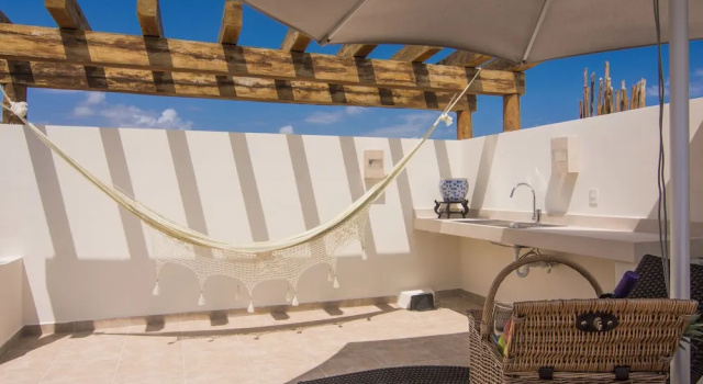 Двухместный номер Standard Пентхаус с красивым видом из окна El Cielo 1BRM Penthouse private roof sleeps 3