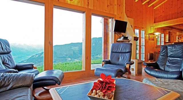Chalet Alpina offers great views.