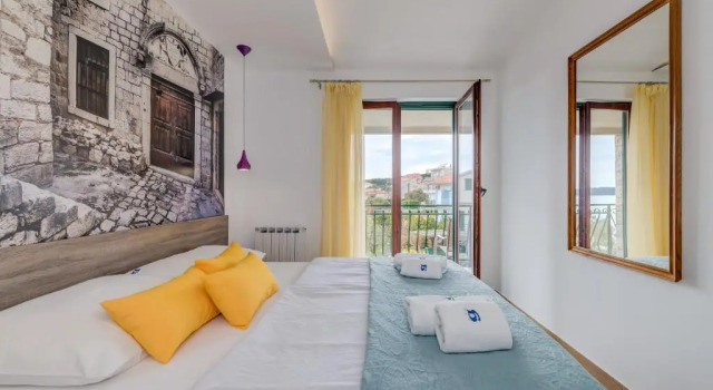 Апартаменты c 1 комнатой с балконом и с видом на море Apartments G