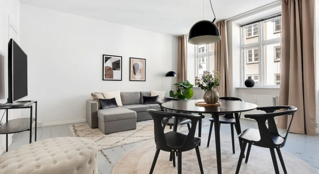Sanders Alley - Cute 1-bdr Apt in Latin Quarter, Забронировать Апартаменты/квартира Апартаменты Копенгагена, рядом с Королевский сад, Апартаменты/квартира