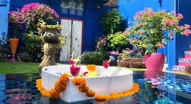Villa Majorelle Bali, Rezervovat Vila Chaty v Bali, Chalupa