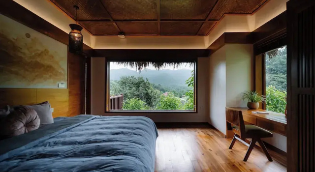 Бунгало с 3 комнатами с балконом An Chang Retreat & Spa