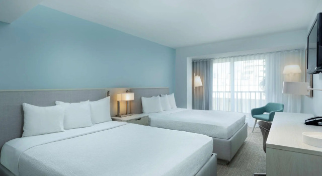 Четырёхместный номер Standard с видом на город Condado Palm Inn San Juan, Tapestry Collection by Hilton