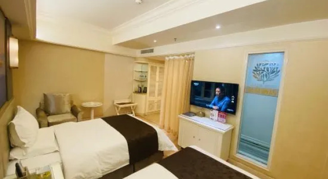 Люкс Business Tianshui Jinsha Hotel (Tianshui Station Commercial Street Pedestrian Street Branch)