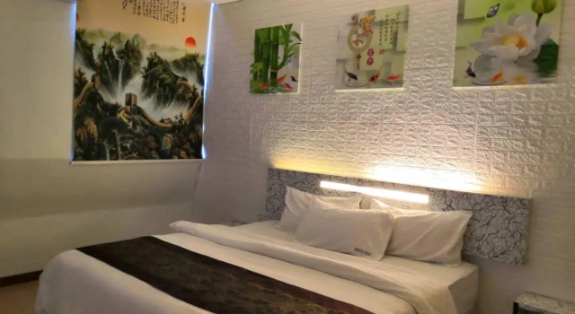 Deluxe Dvoulůžkový s manželskou postelí pokoj Mega Inn