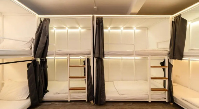 Кровать в общем номере (женский номер) OH Hostels - Bangkok