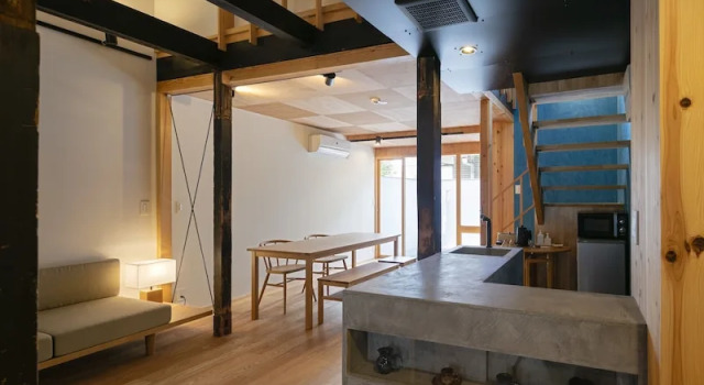 Коттедж с 3 комнатами Machiya Hotel YANAGI