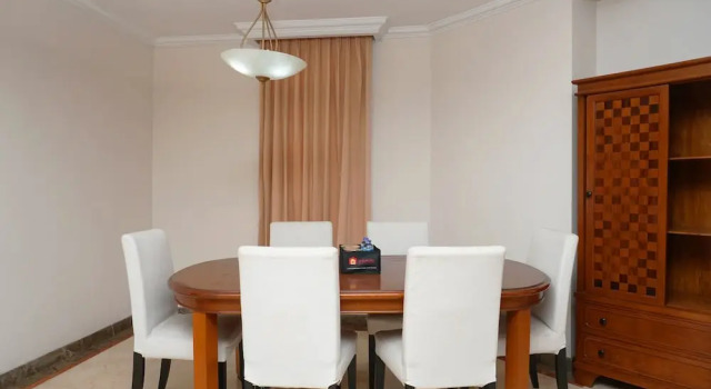 Modern and Spacious 2BR at Kusuma Chandra Apartment By Travelio, Book Apartment Hotels in Jakarta with a Pool, near Mulia Tower, Swimming Pool