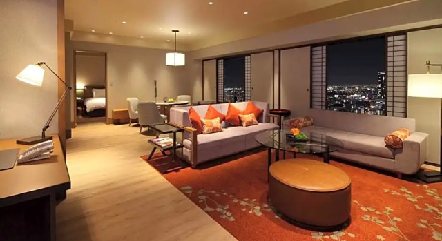 Двухместный люкс Executive Hilton Osaka Hotel