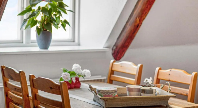 Deluxe Dvoulůžkový s manželskou postelí pokoj B&B Hos Bea