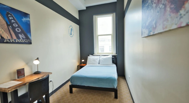 Номер Standard c 1 комнатой HI Chicago Hostel