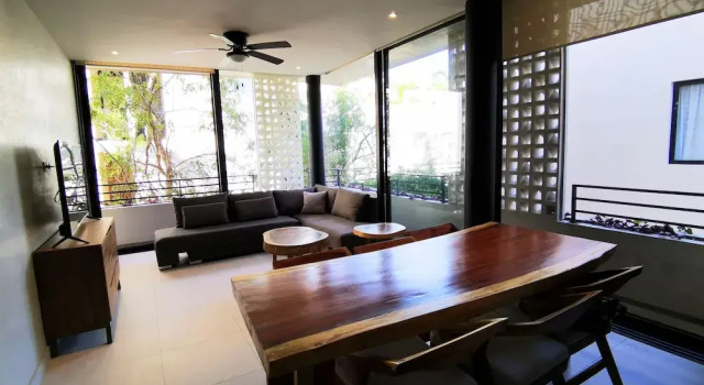 Luxury One Bedroom Condo in Aldea Zama, Rezerwuj Hotel Hotele w Quintana Roo z parkingiem, Parking