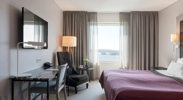 Номер Deluxe с видом на море Elite Plaza Örnsköldsvik