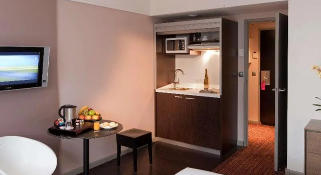 Двухместная студия Residence Mercure Paris La Defense Grande Arche