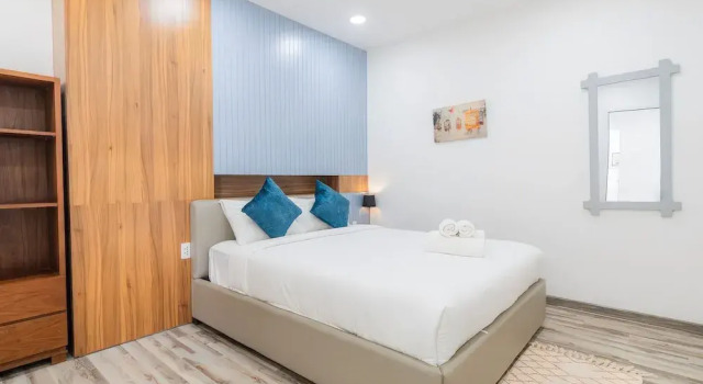 Апартаменты Superior с 3 комнатами с балконом и с видом на город Ben Thanh Tower - Luminous Apartments D1
