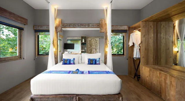 Вилла with Private Pool с 4 комнатами Blue Karma Dijiwa Seminyak