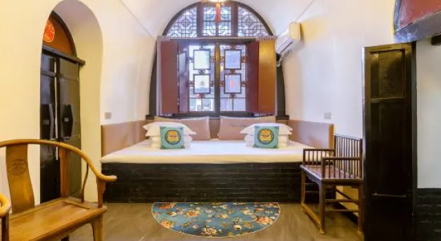 Семейный люкс Yunzhi Keshe Guesthouse (Pingyao Ancient City, County Government Museum)