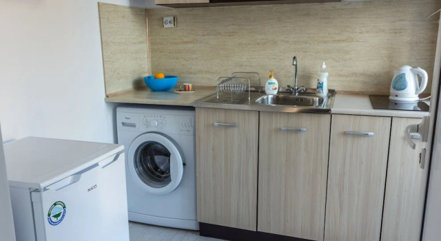 Апартаменты Deluxe с 2 комнатами с балконом Tevi Apartments