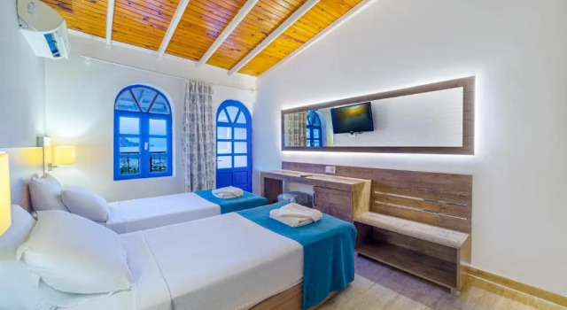 Двухместный номер Standard с балконом и с видом на море Illusion Beach Club Hotel +16 Only Adult