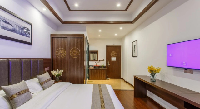 Wuzhen Yunshuiyao Hot spring Theme Hotel, Book Hotel Hoteller i Wuzhen med morgenmad, Morgenmad