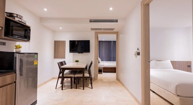 Четырёхместный семейный номер Standard с видом на город Sukhothai Residence Ruam Ruedi