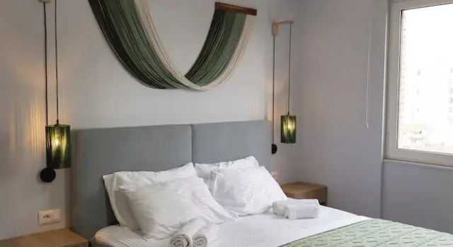 Апартаменты Premium с видом на город Boho Central Apartment