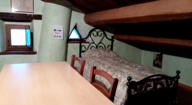 Chalet With 2 Bedrooms in Meschia, With Wonderful sea View and Furnished Garden Near the Slopes, Rezervovat Chata  