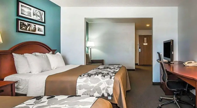 Четырёхместный люкс Sleep Inn & Suites Mount Vernon