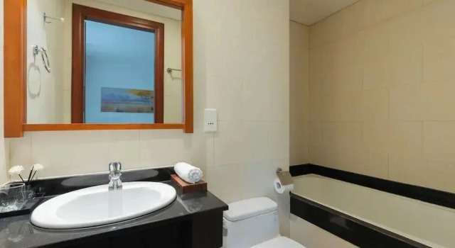 Двухместный клубный люкс Presidential с 2 комнатами с видом на город Bluesky Lancaster Luxstay Japan Town