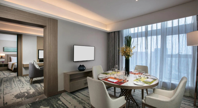 Двухместный люкс c 1 комнатой Holiday Inn Express Hangzhou Gongshu by IHG
