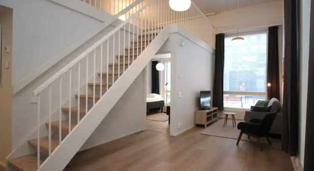 Апартаменты Standard Forenom Serviced Apartments Turku Kirstinpuisto